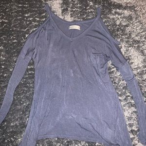 Off the Shoulder Long-Sleeve